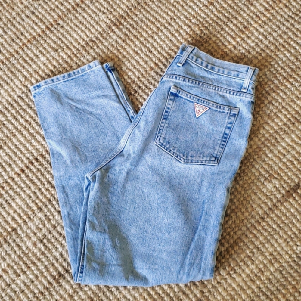 Vintage high rise guess jeans